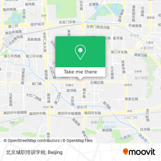 北京城职培训学校 map