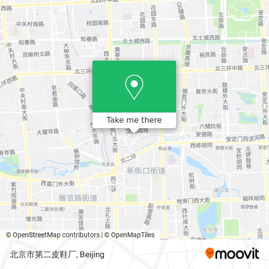 北京市第二皮鞋厂 map