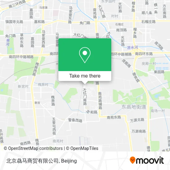 北京骉马商贸有限公司 map
