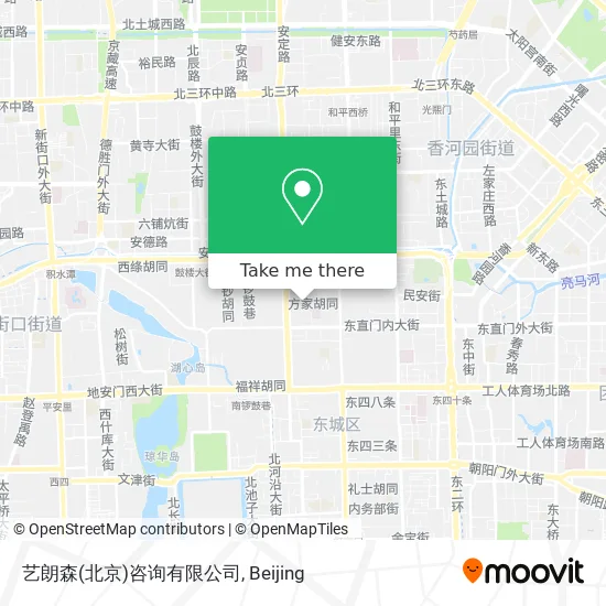 艺朗森(北京)咨询有限公司 map