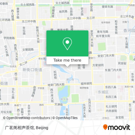 广茗阁相声茶馆 map