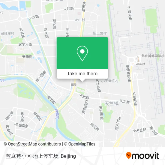 蓝庭苑小区-地上停车场 map