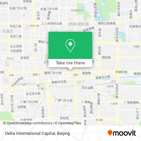 Delta International Capital map
