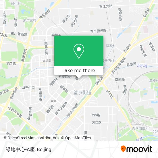 绿地中心-A座 map