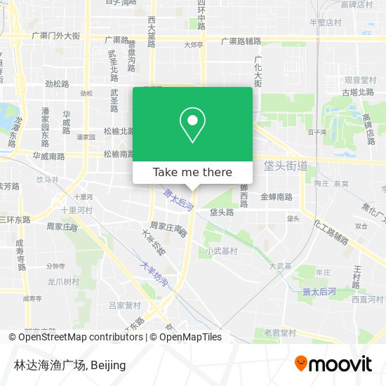 林达海渔广场 map