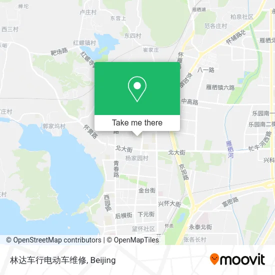 林达车行电动车维修 map
