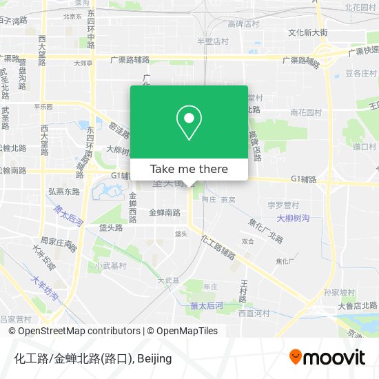化工路/金蝉北路(路口) map