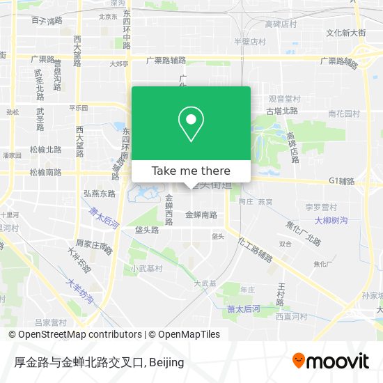 厚金路与金蝉北路交叉口 map