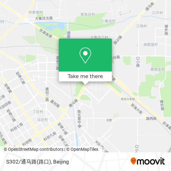 S302/通马路(路口) map