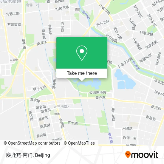 麋鹿苑-南门 map