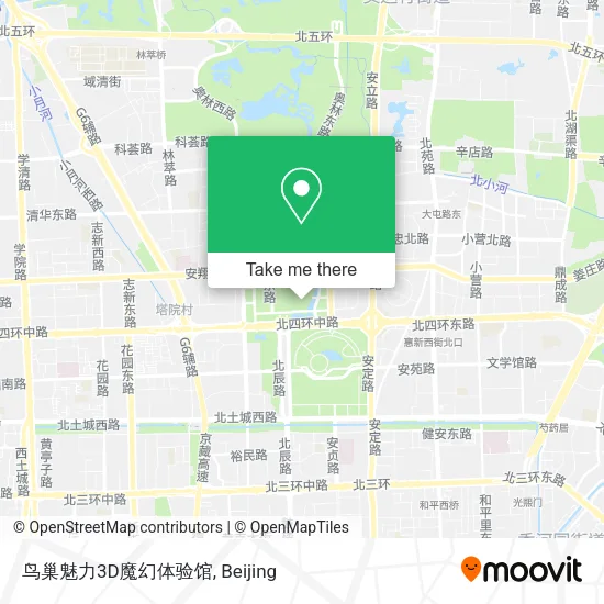 鸟巢魅力3D魔幻体验馆 map