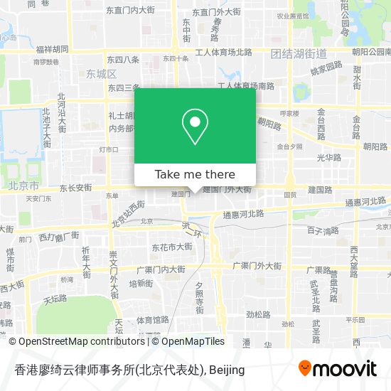 香港廖绮云律师事务所(北京代表处) map
