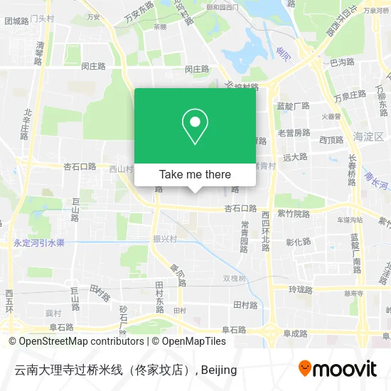 云南大理寺过桥米线（佟家坟店） map