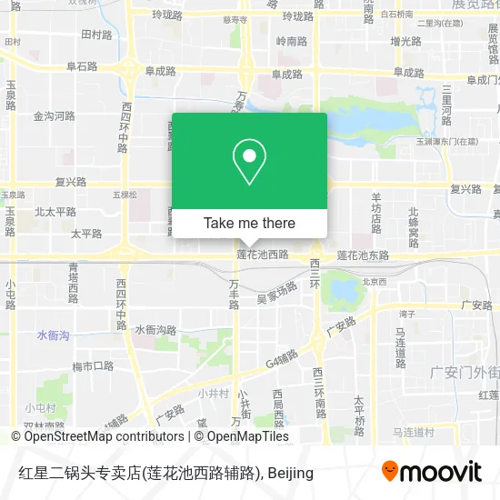 红星二锅头专卖店(莲花池西路辅路) map