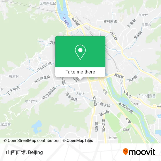 山西面馆 map