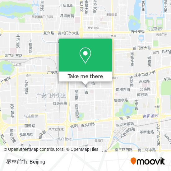 枣林前街 map