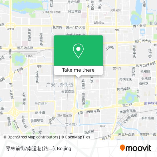 枣林前街/南运巷(路口) map