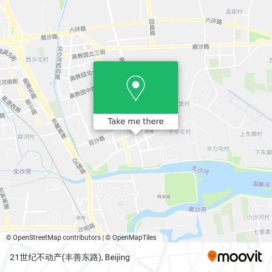 21世纪不动产(丰善东路) map