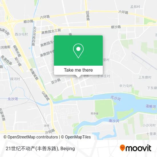 21世纪不动产(丰善东路) map