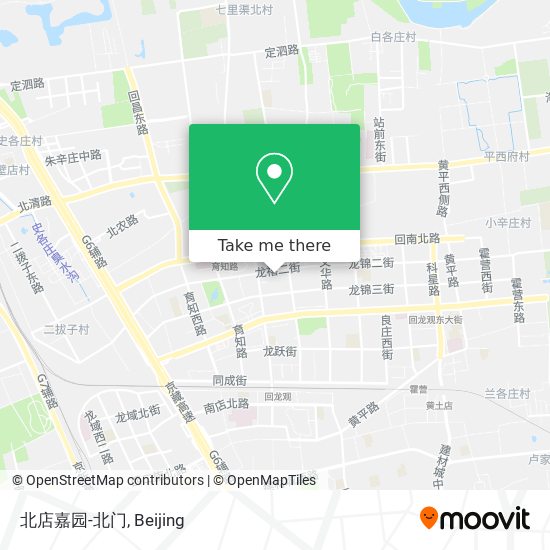 北店嘉园-北门 map