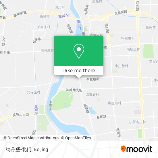 纳丹堡-北门 map