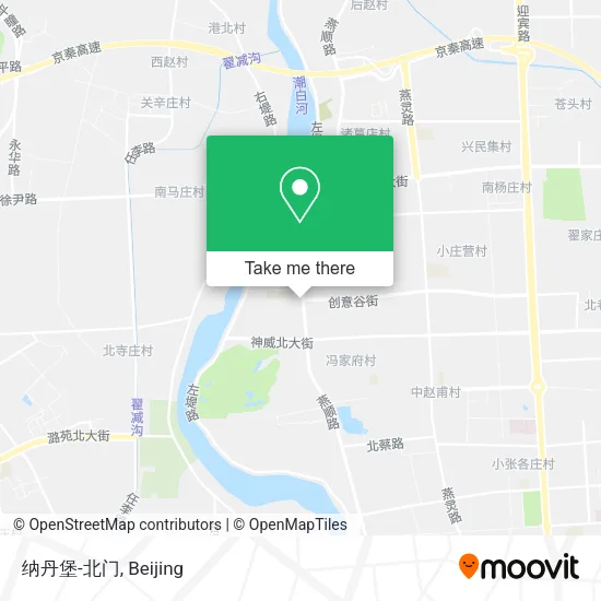 纳丹堡-北门 map