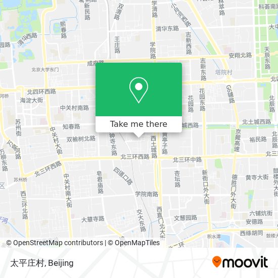 太平庄村 map