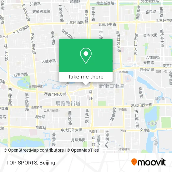 TOP SPORTS map