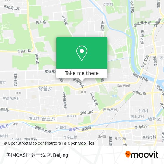 美国CAS国际干洗店 map
