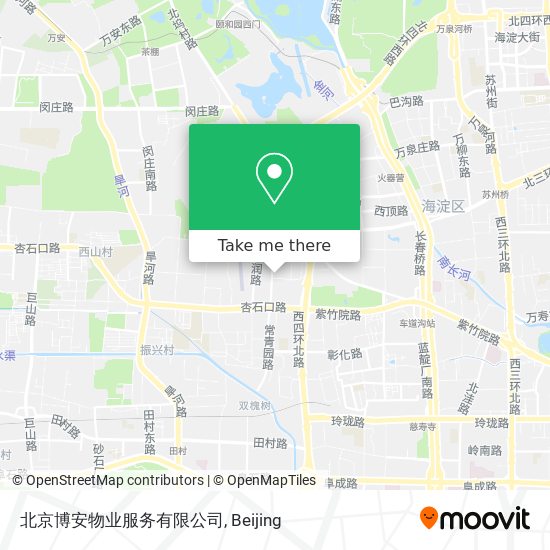 北京博安物业服务有限公司 map