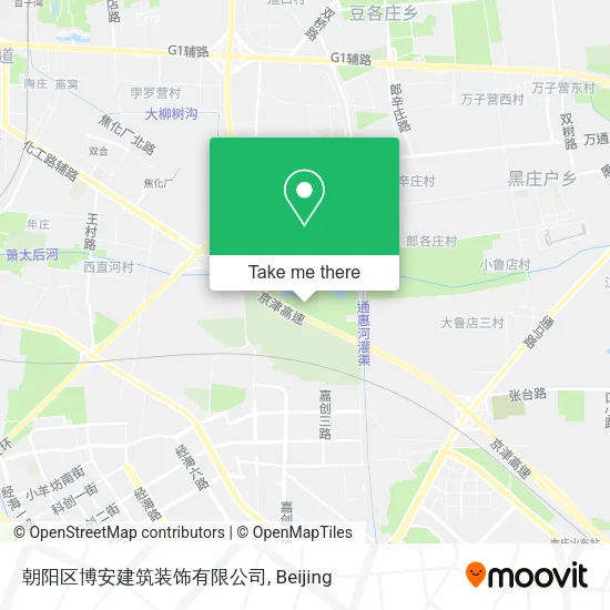 朝阳区博安建筑装饰有限公司 map