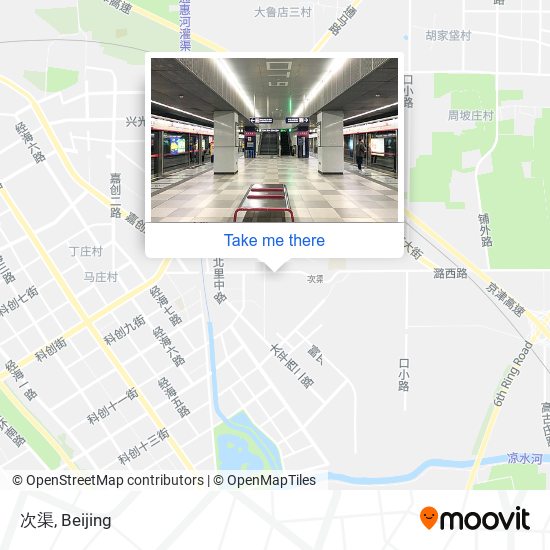 次渠 map