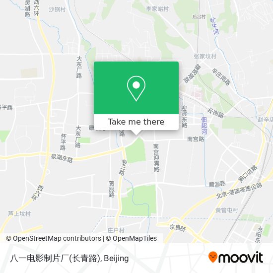 八一电影制片厂(长青路) map