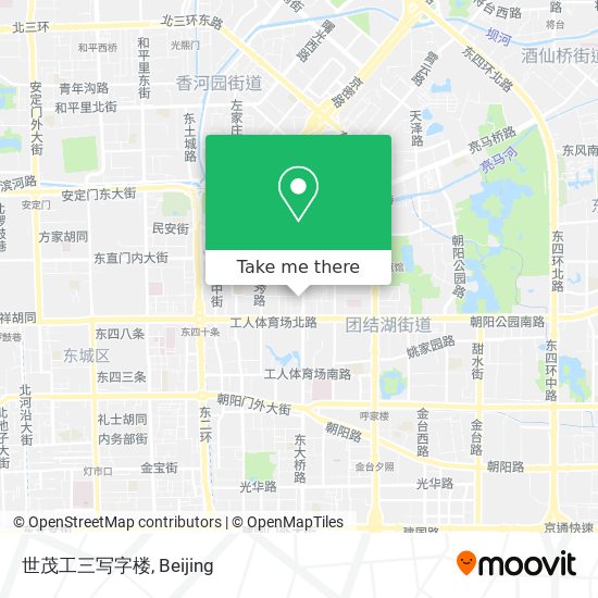 世茂工三写字楼 map