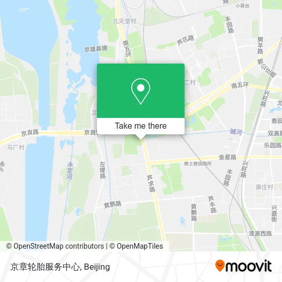京章轮胎服务中心 map