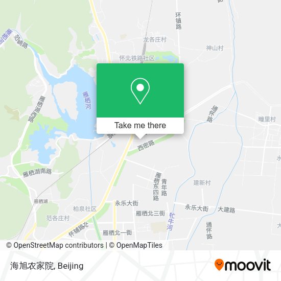 海旭农家院 map