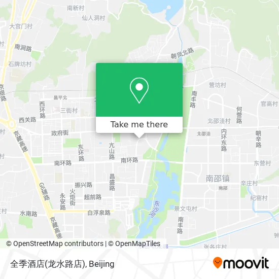 全季酒店(龙水路店) map