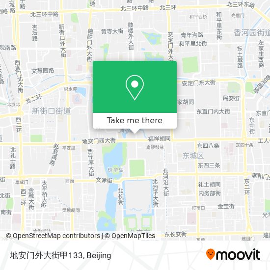 地安门外大街甲133 map