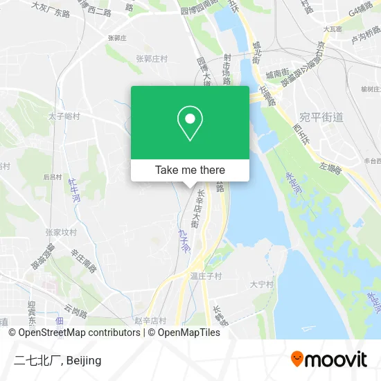 二七北厂 map