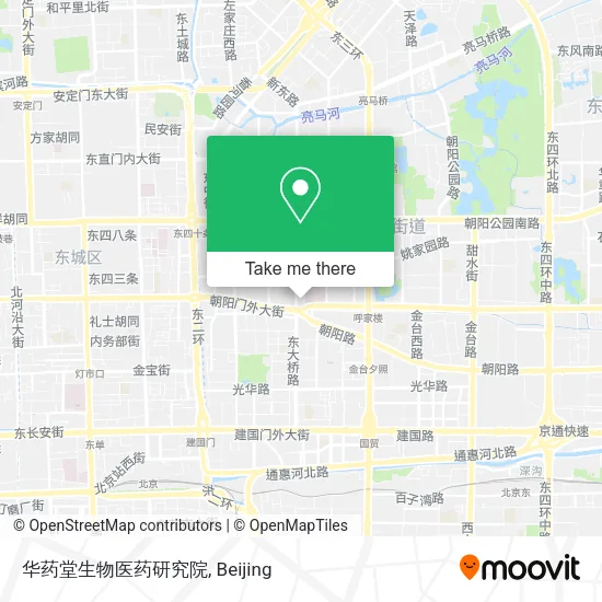 华药堂生物医药研究院 map