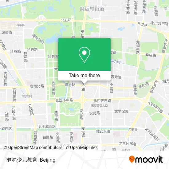 泡泡少儿教育 map
