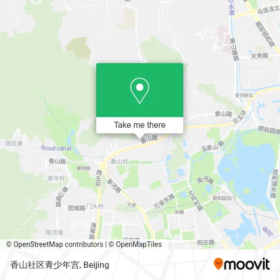 香山社区青少年宫 map