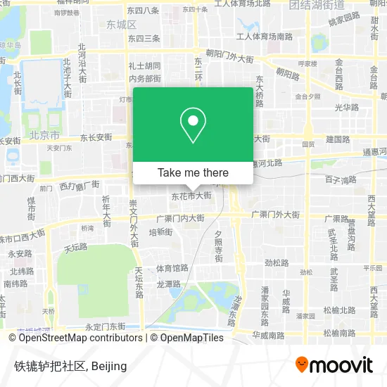铁辘轳把社区 map