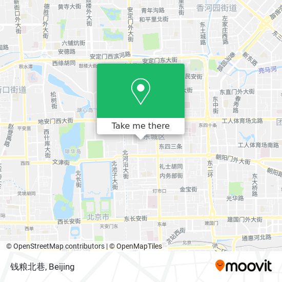 钱粮北巷 map
