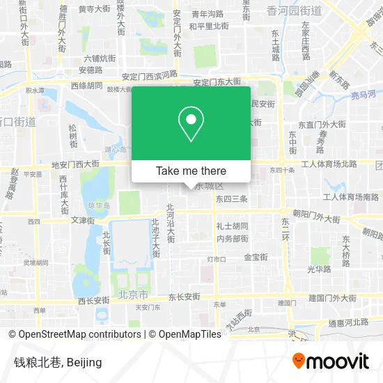 钱粮北巷 map