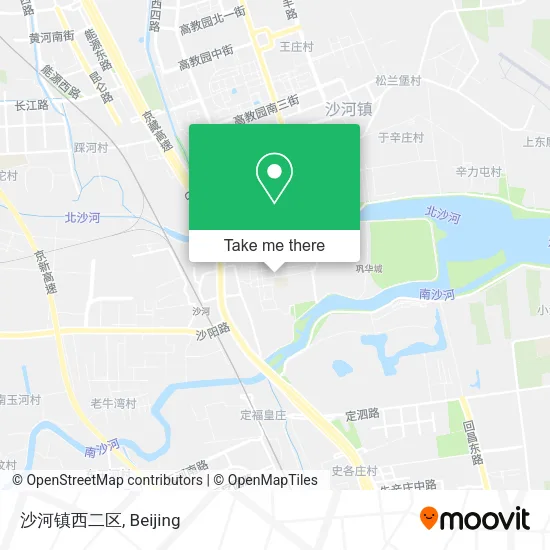 沙河镇西二区 map