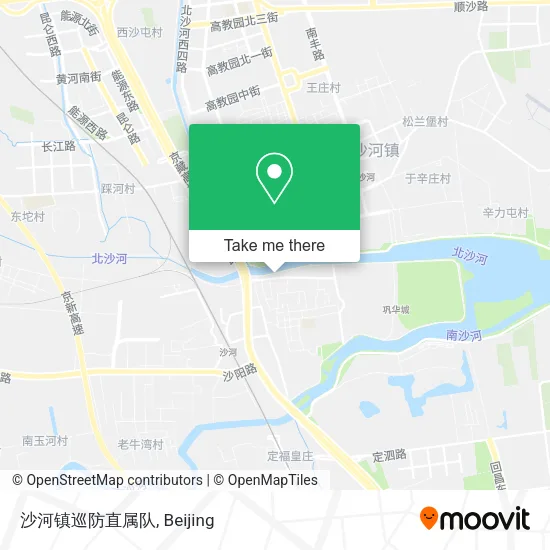 沙河镇巡防直属队 map