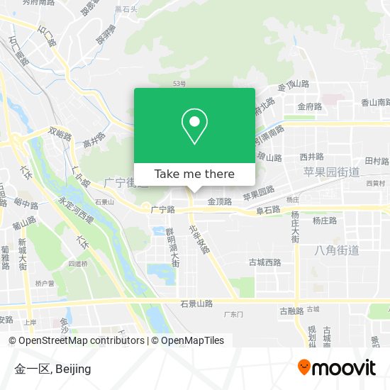 金一区 map