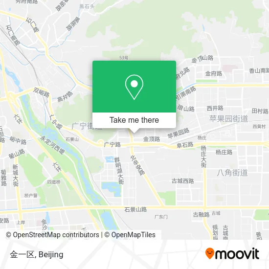 金一区 map