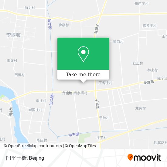 闫平一街 map